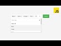 Creating a Custom Multi-Select Tag Dropdown with Searchable Tags using HTML, CSS and JavaScript