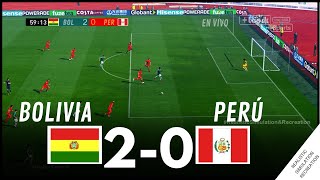 BOLIVIA vs. PERÚ [2-0] HIGHLIGHTS • Simulación & Recreación de Video Juego