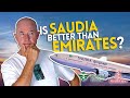 Is SAUDIA better than EMIRATES?