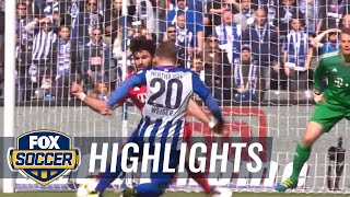 Hertha BSC Berlin vs. Bayern Munich | 2015–16 Bundesliga Highlights