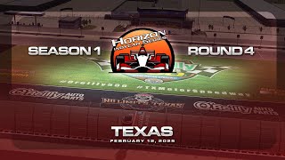 🏁 Horizon IndyCar Series 🏁 | TEXAS | Inaug. Season Rd4 | iRacing IndyCar Broadcast