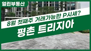 8월1주차) 접수된 평촌트리자아 매매물건들 P(프리미엄) 시세 l 급매*매물상담 010-9069-5410