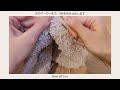 eng 【棒針編み】一目ゴム編みのフード付きマフラー｜1x1 rib hood muffler knitting tutorial【編み物】