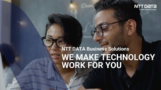 NTT DATA Business Solutions – İşiniz İçin Teknolojiyi Kullanarak Değer Yaratıyoruz