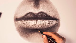 How to draw Realistic Lips - Step by Step