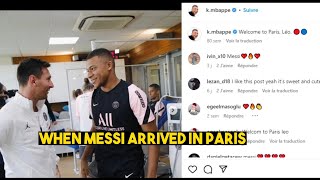 EVERY TIME MBAPPE POSTED ABOUT LIONNEL MESSI