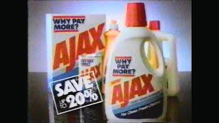 Ajax ad shown in 1989
