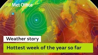 Hottest week of the year so far… but not everywhere