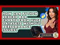 How Can Python Render Bar Charts From Huge Datasets Without Performance Issues? - Python Code School