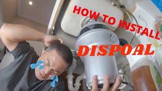 修理食品垃圾处理器 HOW TO INSTALL GARBAGE DISPOAL