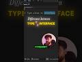 Interface vs Type in Typescript