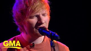 Ed Sheeran performs 'Eyes Closed' on 'GMA' l GMA
