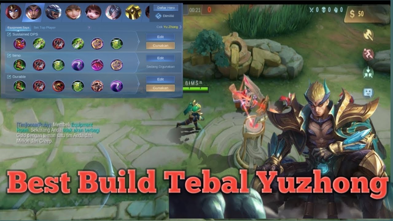 Best Build Yuzhong Gameplay Youtube