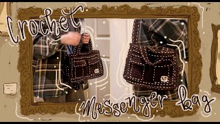 Lets Crochet a Cute Messenger Bag! | Tutorial