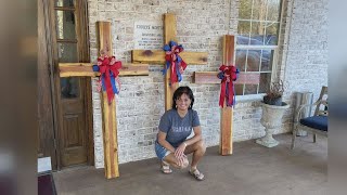 Mississippi woman donates crosses to those who’ve lost loved ones