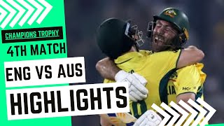 England vs Australia Full Highlights ICC Champions Trophy 2025 | ENG vs AUS