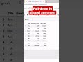Fill MISSING with next Columns' values in PANDAS 🐼 #pandas #python #datascience