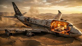 Building a Luxury Loft Inside a Rusted Boeing 747 in the Desert