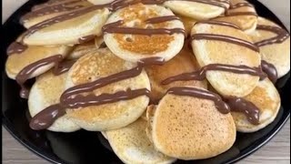 Des minis pancakes  🥞/ idée de goûter/ Recette /patisserie