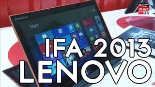 IFA 13 : Lenovo dévoile le Yoga 2 et décline le concept