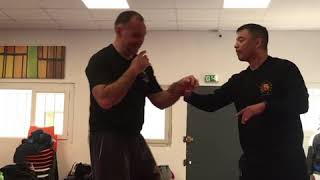 Sifu Abe Santos discussing the importance of Angles and Sidestepping in Jun Fan Jeet Kune Do Seminar