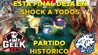 LA FINAL MAS IMPORTANTE DE LA HISTORIA DE EVOS EN AÑOS,EVOS VS GEEK FAM 😱 | MOBILE LEGENDS ESPAÑOL