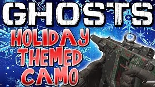 COD Ghost: "CHRISTMAS HOLIDAY CAMO" - Leaked DLC Camos? (Call of Duty Ghosts Multiplayer) | Chaos
