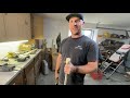 how to hang an axe. vintage plumb 4lb axe head