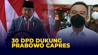 30 DPD Gerindra Dukung Prabowo Jadi Capres