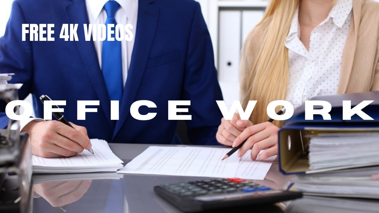 Free 4k Hd Office Work Professional Corporate Business Stock Footage