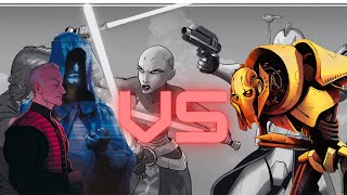 Chancellor Palpatine Blue vs General Grievous Red | Star Wars Unlimited | Bo3