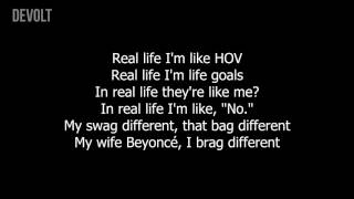 DJ Khaled Ft Jay Z  Future   I Got The Keys Lyrics on screen