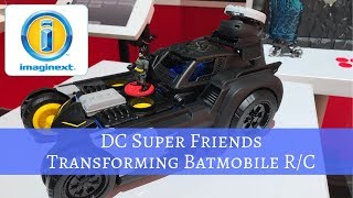 NEW! Imaginext® DC Super Friends Transforming Batmobile R/C