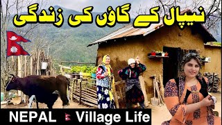 NEPAL 🇳🇵 Village Life Documentary in Urdu Hindi | نیپال کے گاؤں کی ذندگی | Rural Village Lifestyle |