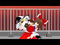 【東方mmd】ロキ【博麗霊夢＆霧雨魔理沙】