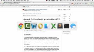 Using sublime text for a Rails project