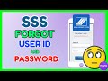 SSS Forgot User ID and Password : How to Recover SSS User ID and Change Password Online