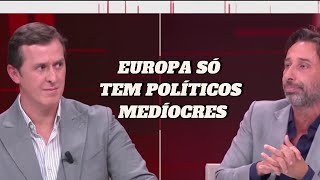 Miguel Morgado critica lideranças Medíocres Europeias e fantochadas de Macron