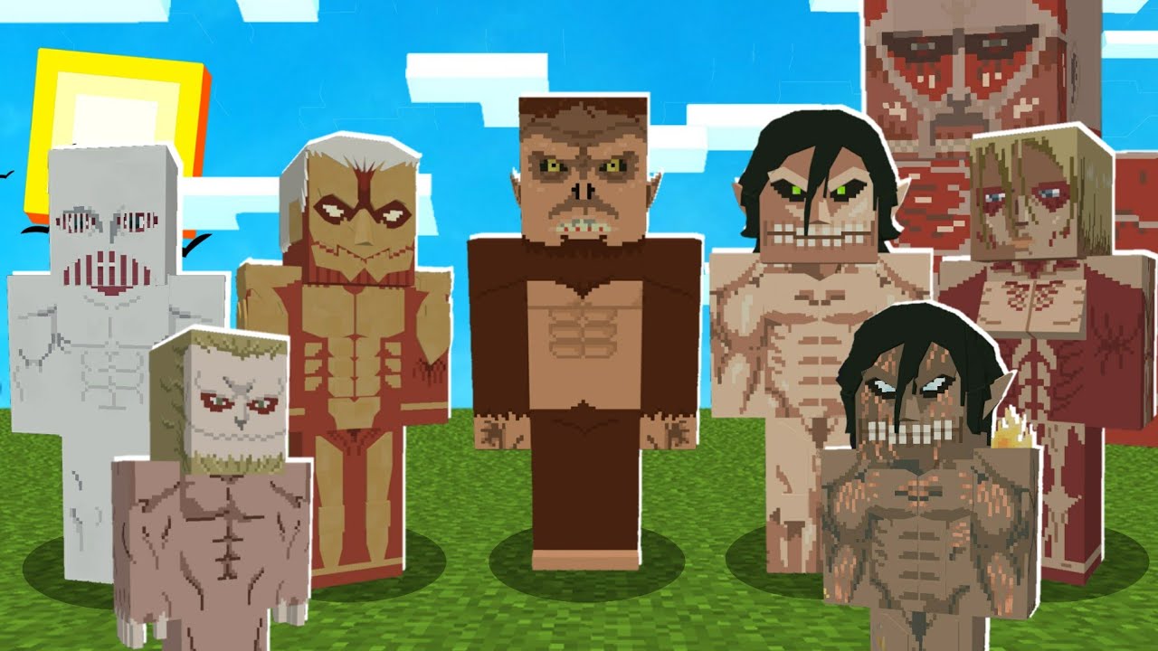 SAIU!! ATUALIZAÇÃO DO MELHOR ADDON DE ATTACK ON TITAN (shingeki No ...