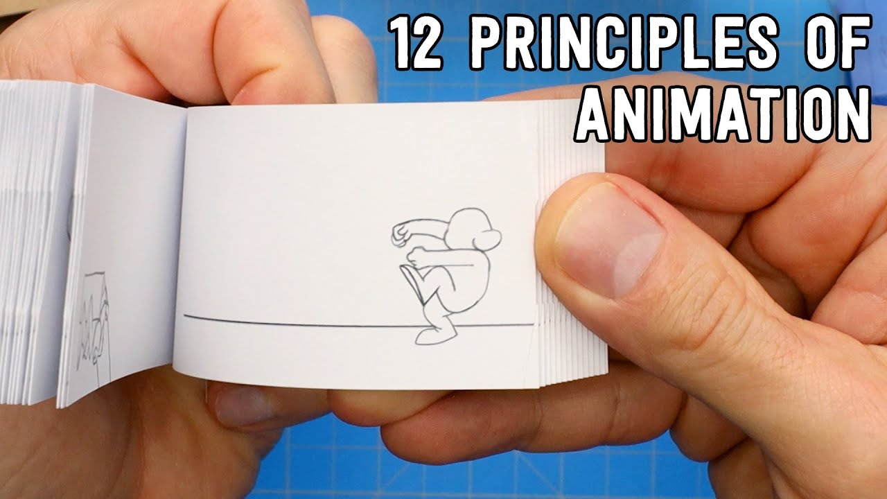 12 Principles Of Animation Flipbook Set By Flipboku Youtube