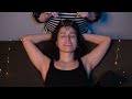 💤 relaxing whispering asmr armpit tracing and light touching