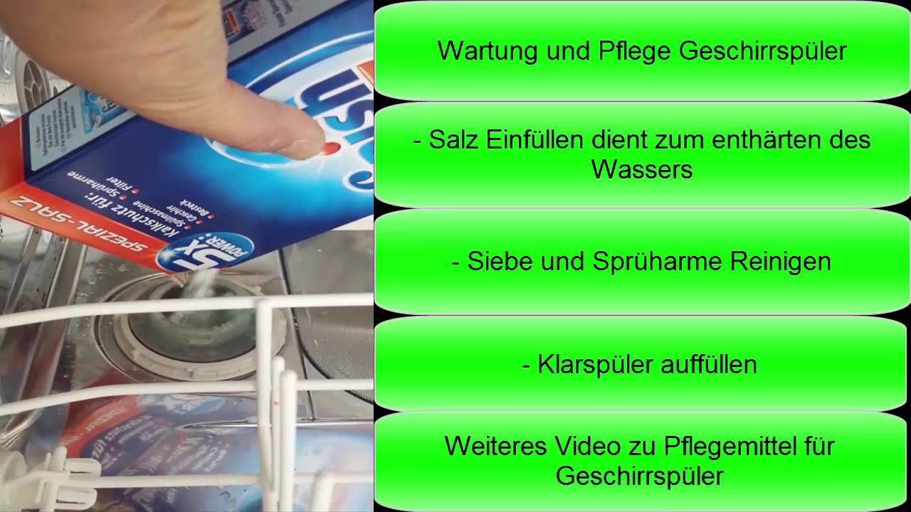 Salz Für Geschirrspüler. Geschirrsp Ler Haier Hec Dw12 Efm. Salz F R Sp ...