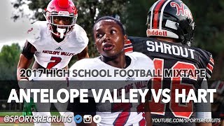 OT THRILLER!!! Antelope Valley vs Hart HS Football Highlights: Friday Night Lights @SportsRecruits