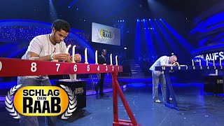 Wer hält die Kerzen länger am Brennen? I Raab vs. Anish | Spiel 3 | Schlag den Raab