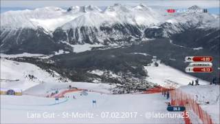 Lara Gut St Moritz 2017