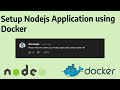 Setting up a Node.js Application with Docker - A Step-by-Step Guide
