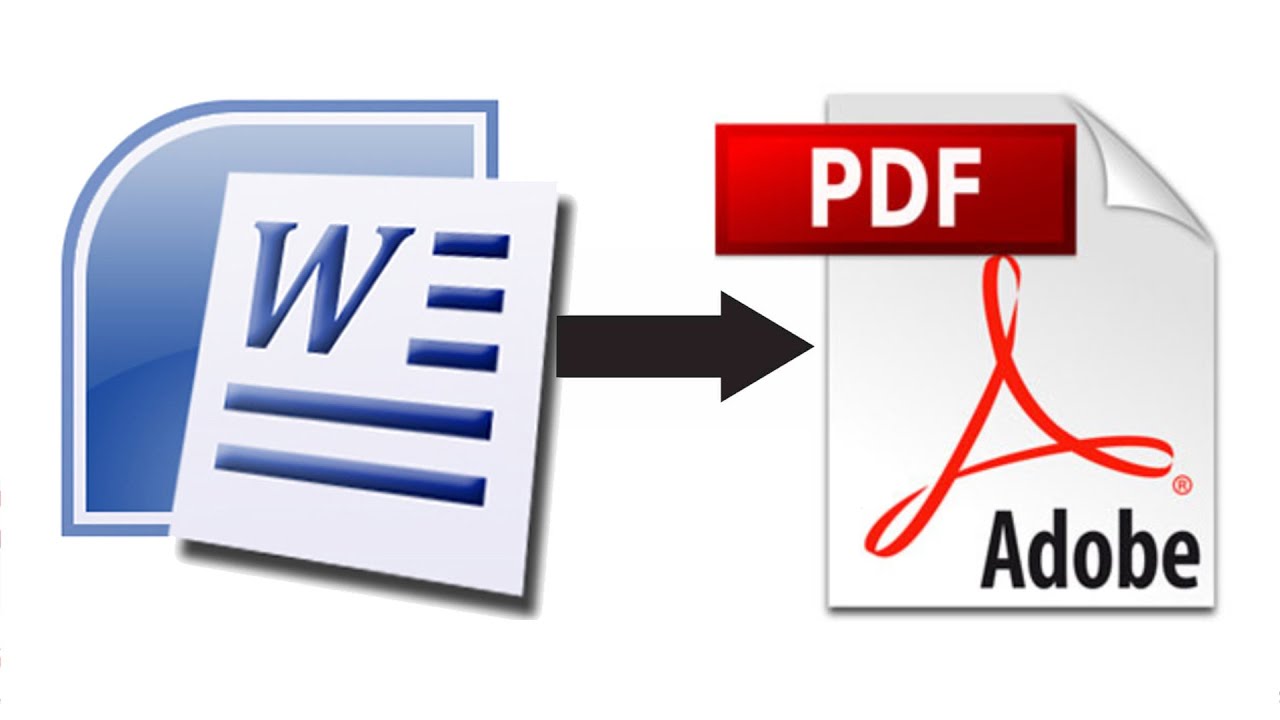 How To Convert A Word Documents To PDF For FREE - YouTube