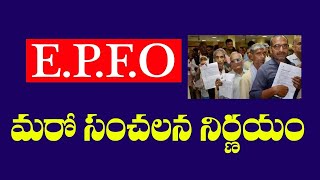 పెన్షనర్లకు  ముఖ్య ప్రకటన చేసిన EPFO ||Important Update EPFO||Employees ||Pensioners News