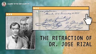 THE RETRACTION OF JOSE RIZAL