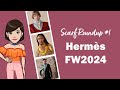 Hermès Fall Winter 2024 Scarf Roundup: Part 1 | Cranleyplace